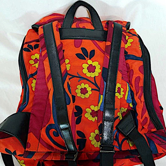 Authentic Gucci Rare Tom Ford Flora Print Backpack - Picture 5 of 9